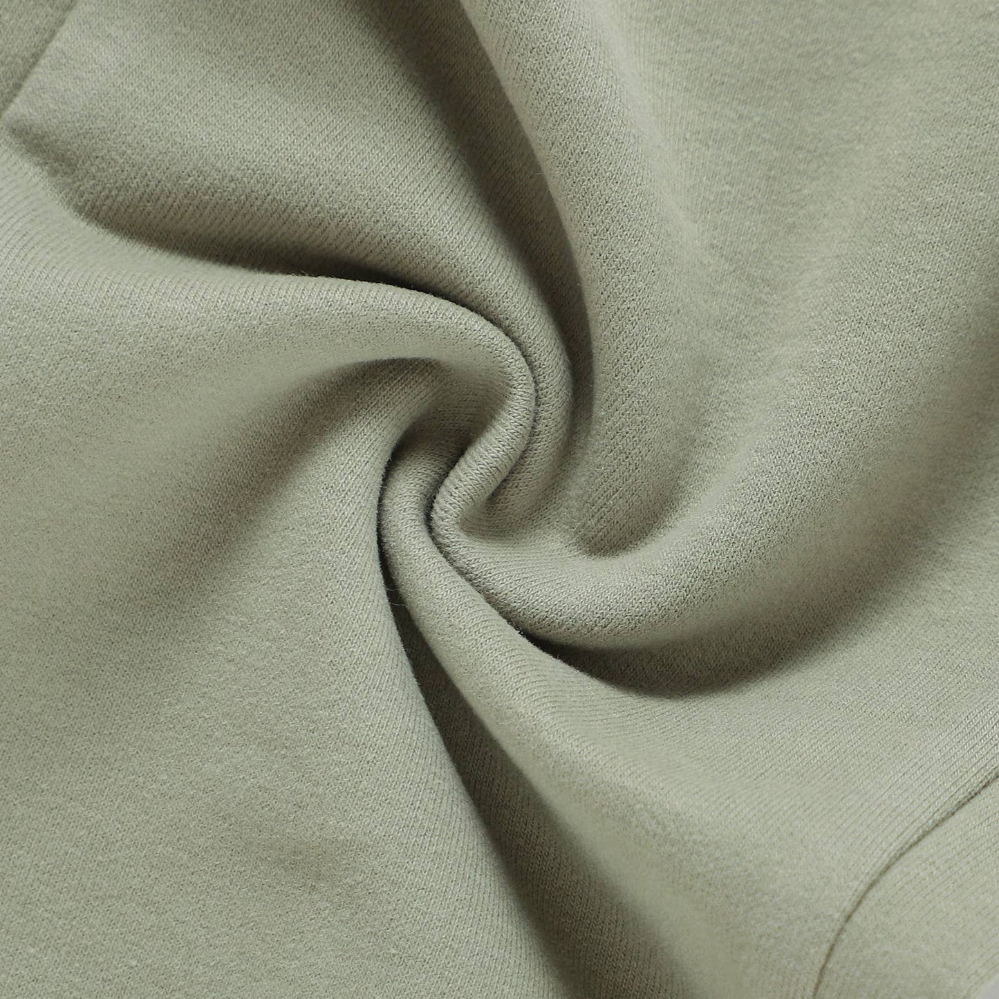 Almond Bud - The French Terry Organic Cotton Beach Jogger Set: Muted Sage / 2T