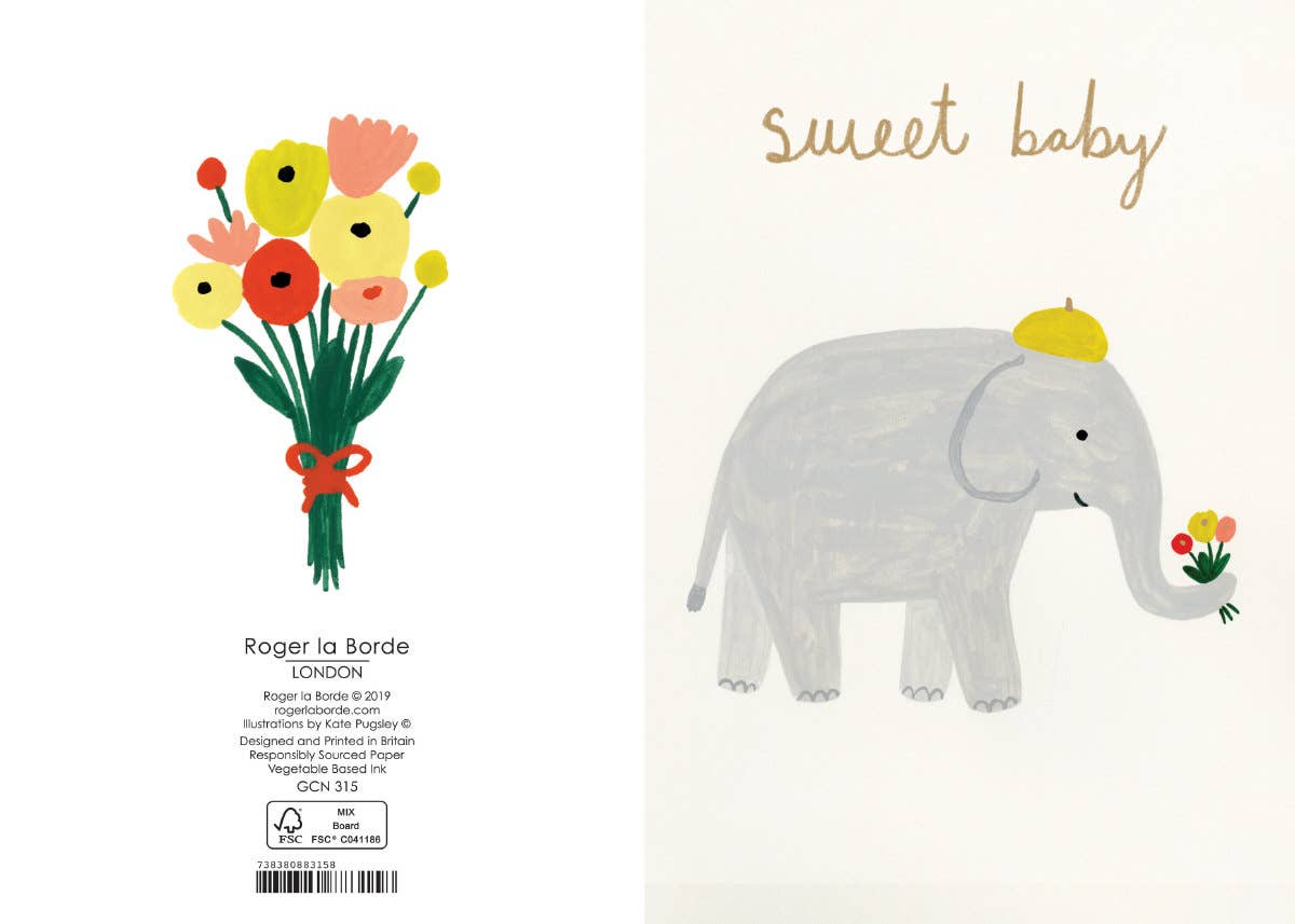 Sweet New Baby Elephant