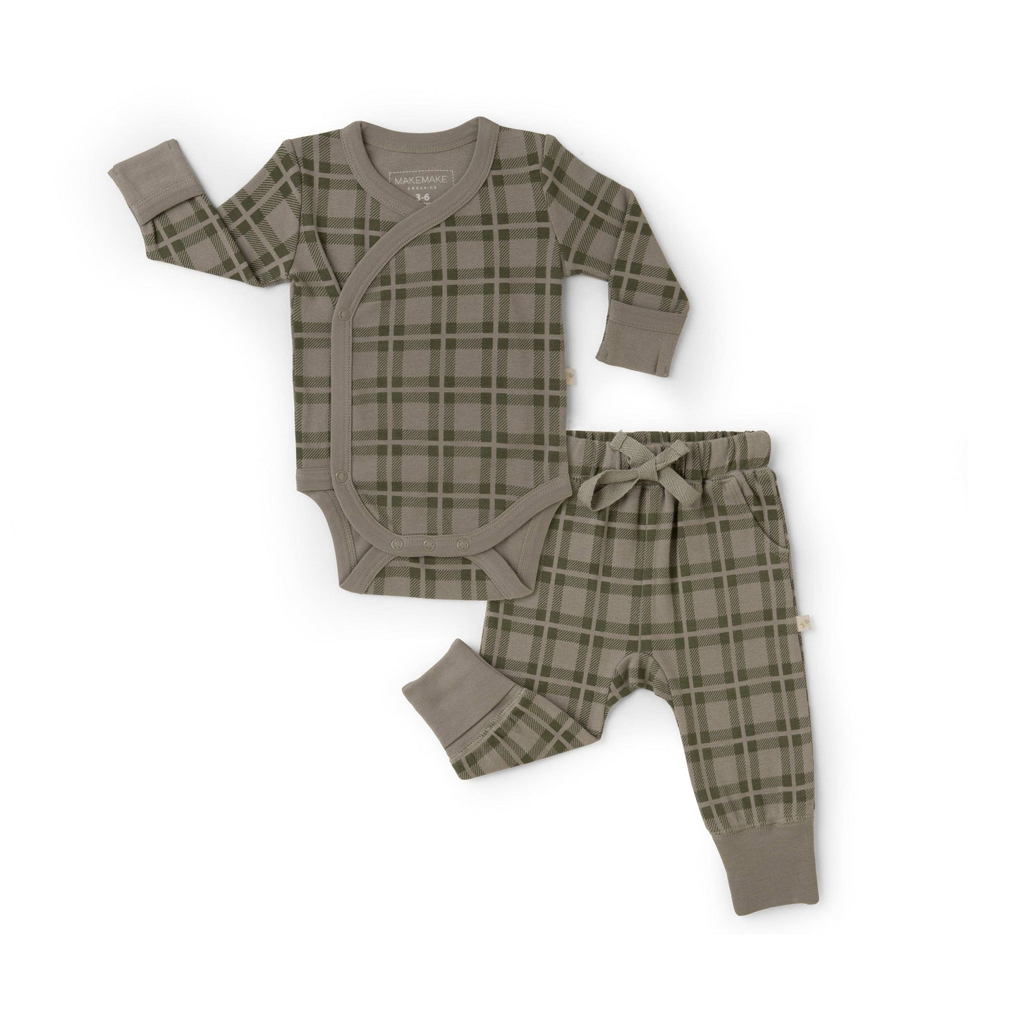 Organic Kimono Onesie & Pants Set