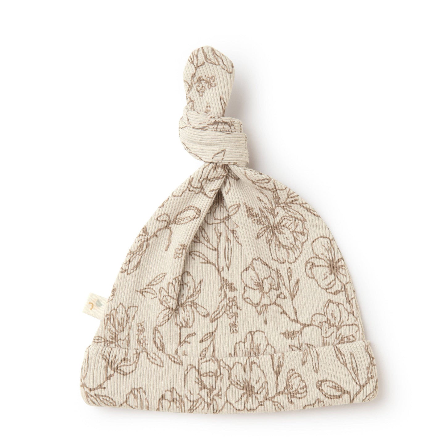 Organic Swaddle Blanket & Hat - Vintage Bloom