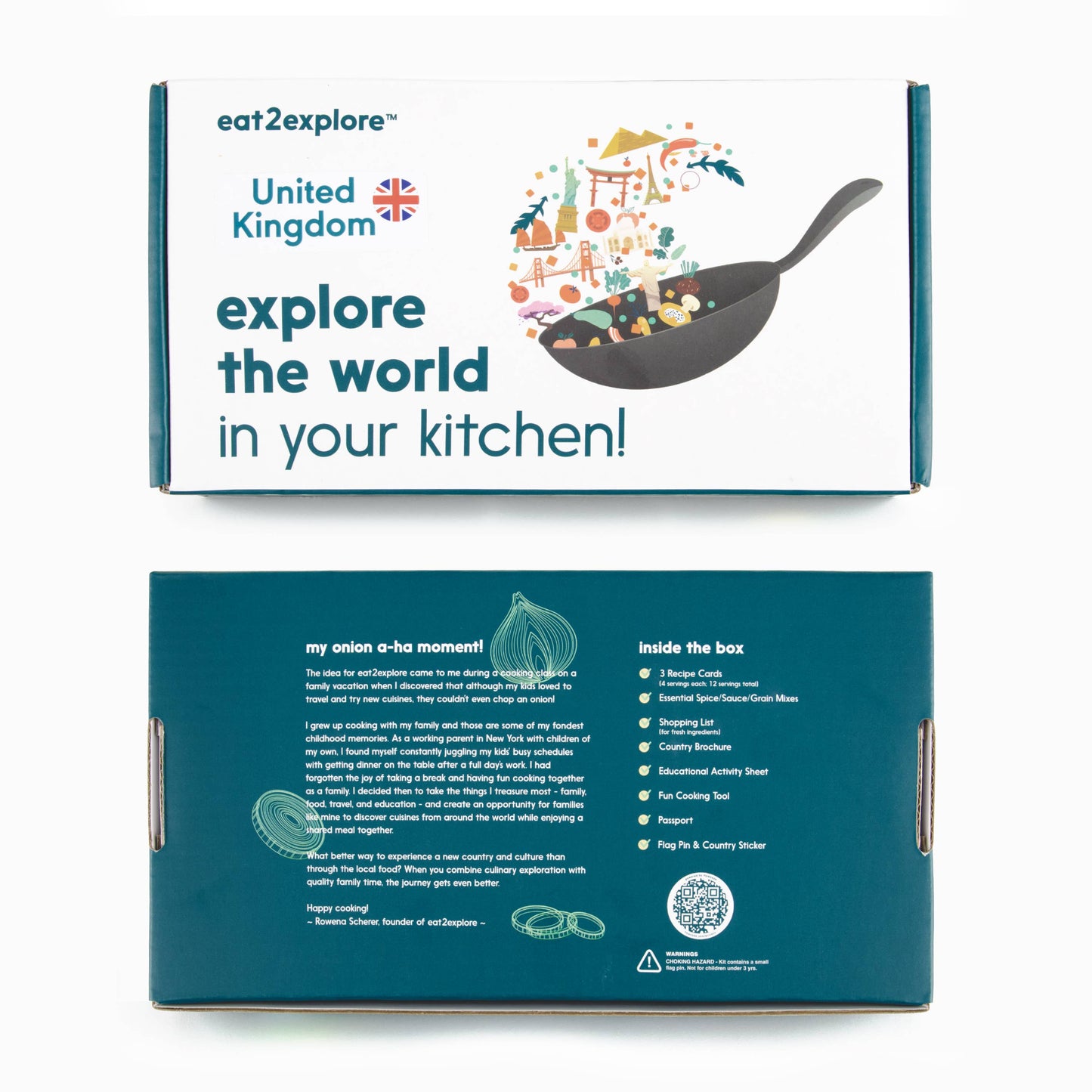 explore UK food & cultural experiential cooking kit