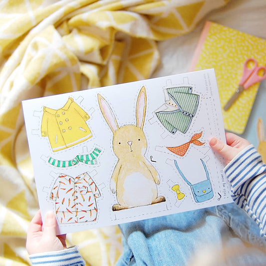 Dress Up A Rabbit Card
