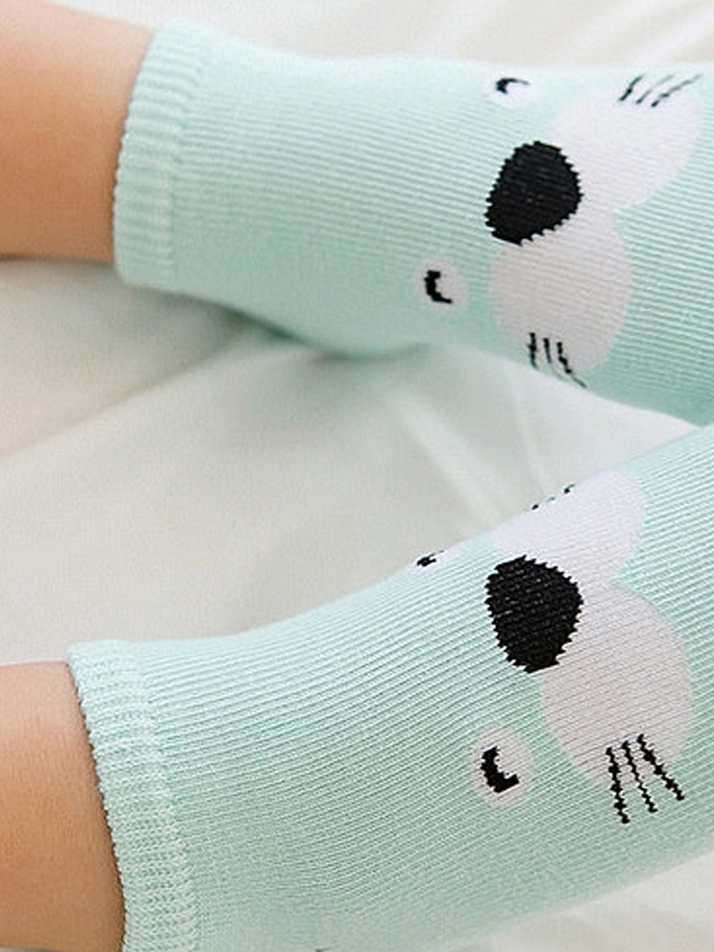 PatPat - Baby / Toddler Cartoon Floor Socks: Grey / 0-3 Months