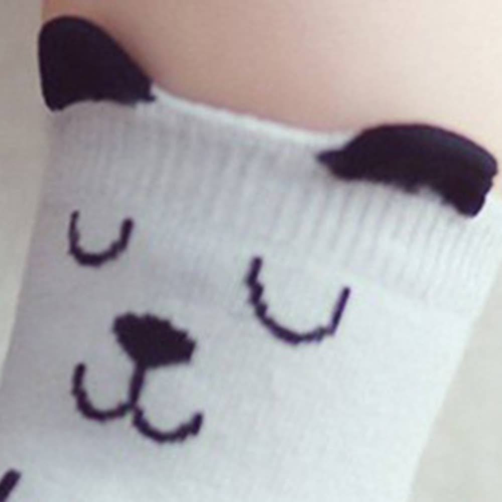 PatPat - Baby / Toddler Cartoon Floor Socks: Dark Grey / 0-3 Months