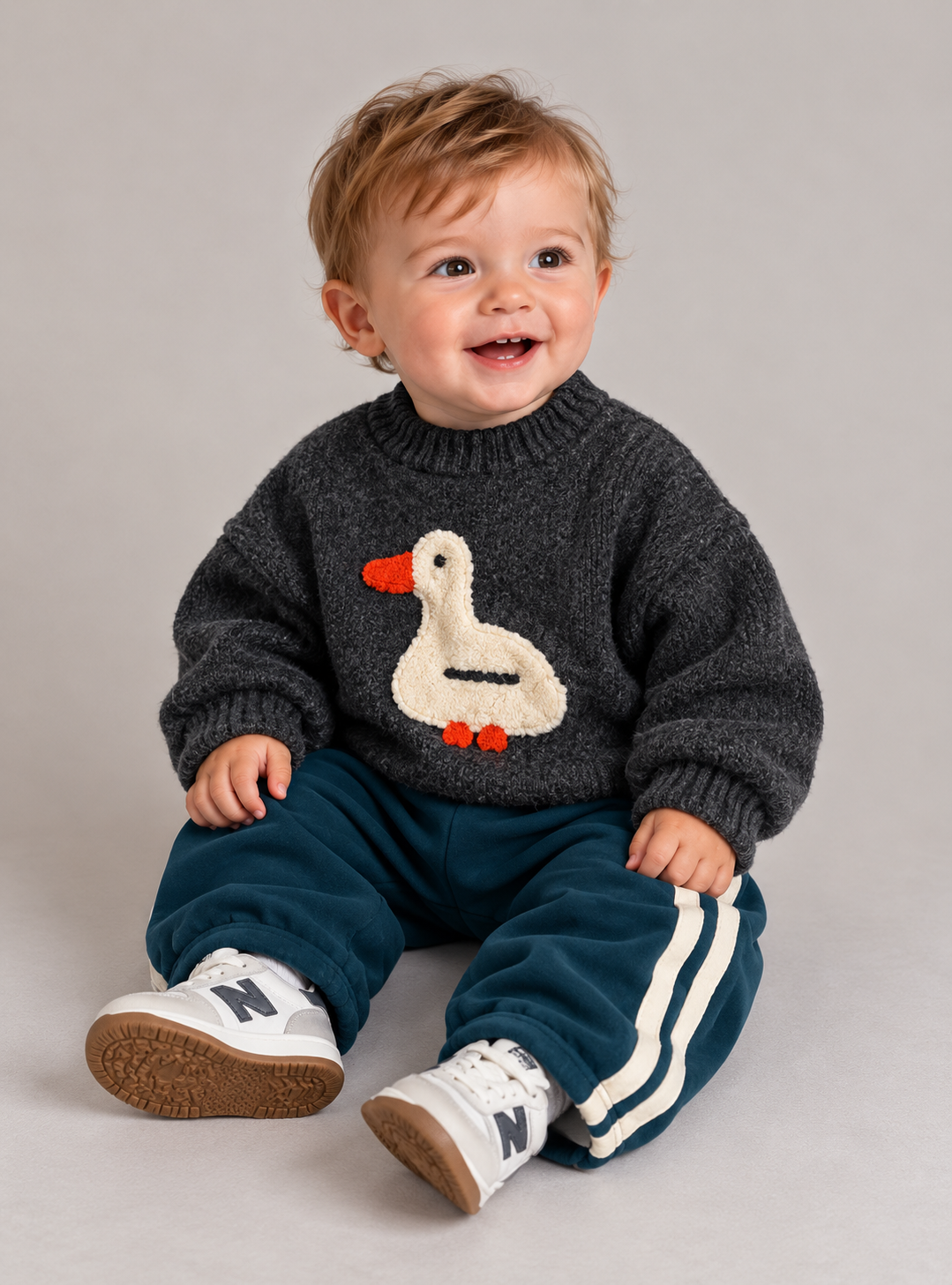 Birdie Lane Baby + Kids - Silly Goose Sweater: 5T