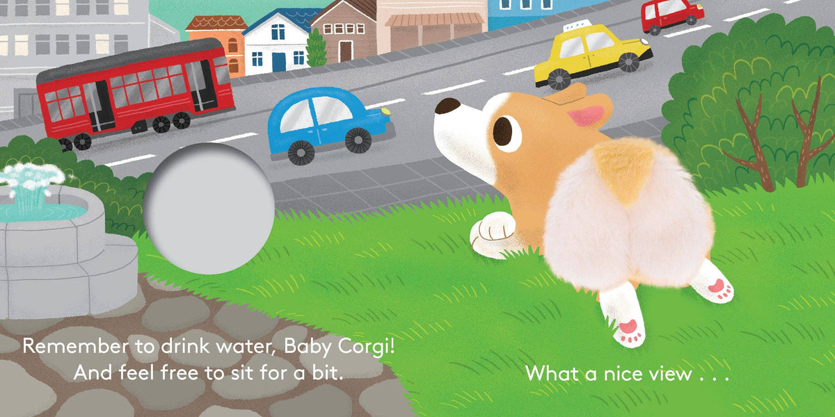 Chronicle Books - Baby Corgi Butt: Little Finger Puppet Book