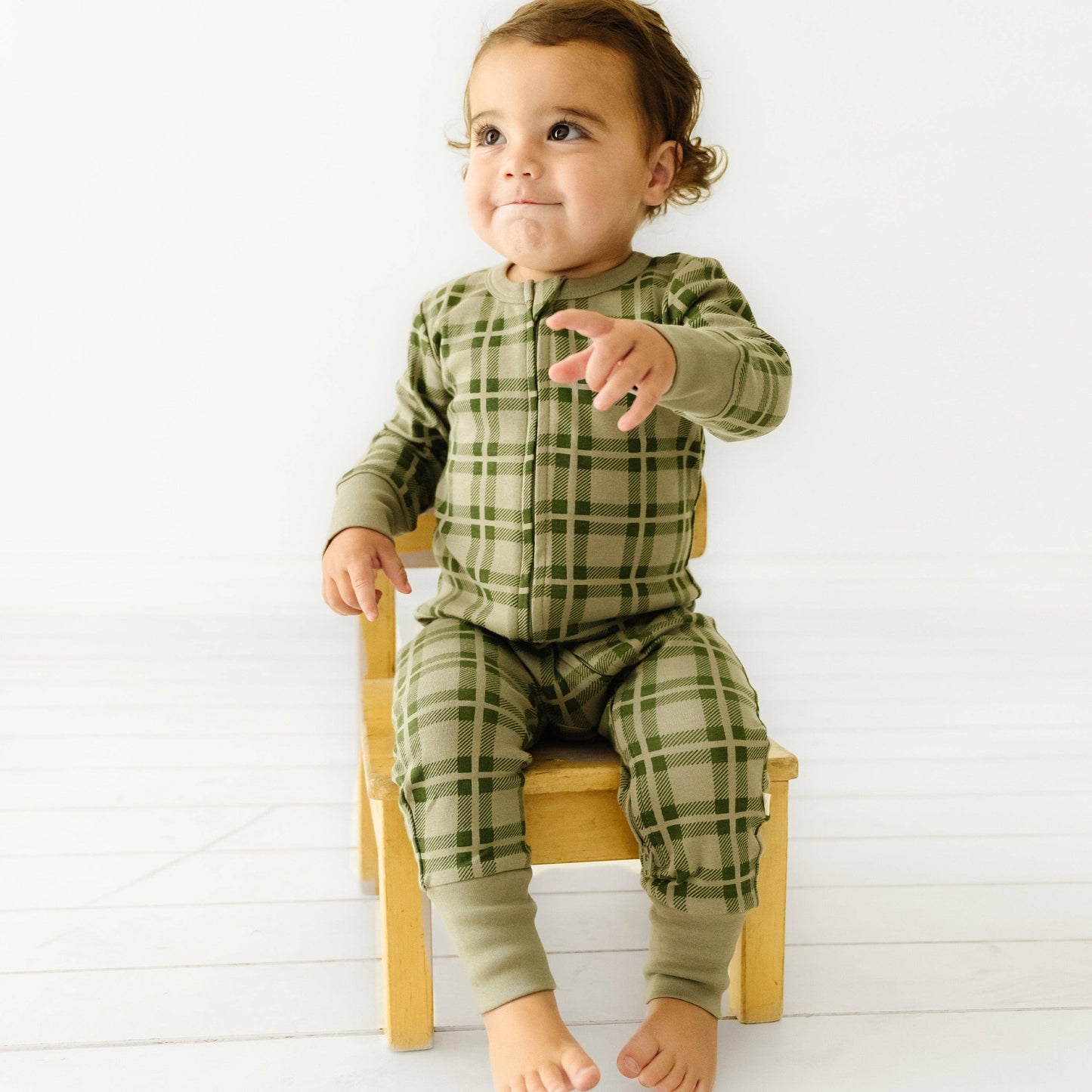 Organic 2-Way Zip Romper