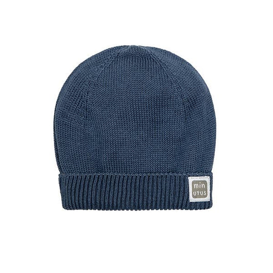 Blue Tricot Baby Hat 100% Cotton