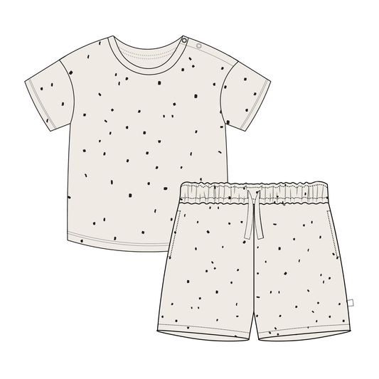 Organic Tee and Shorts Set