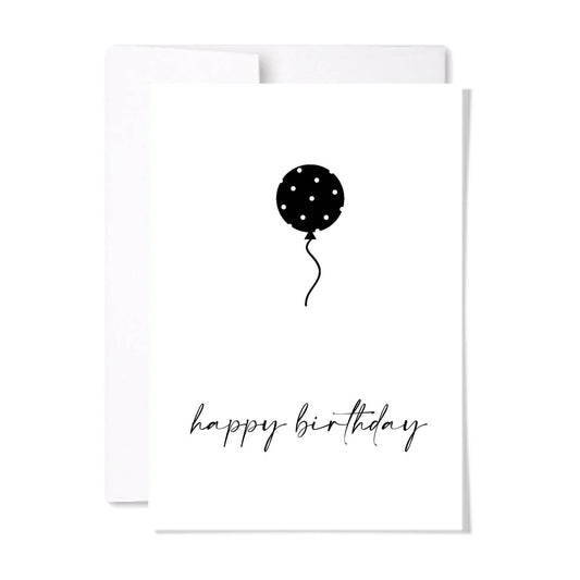 Birthday Balloon Card