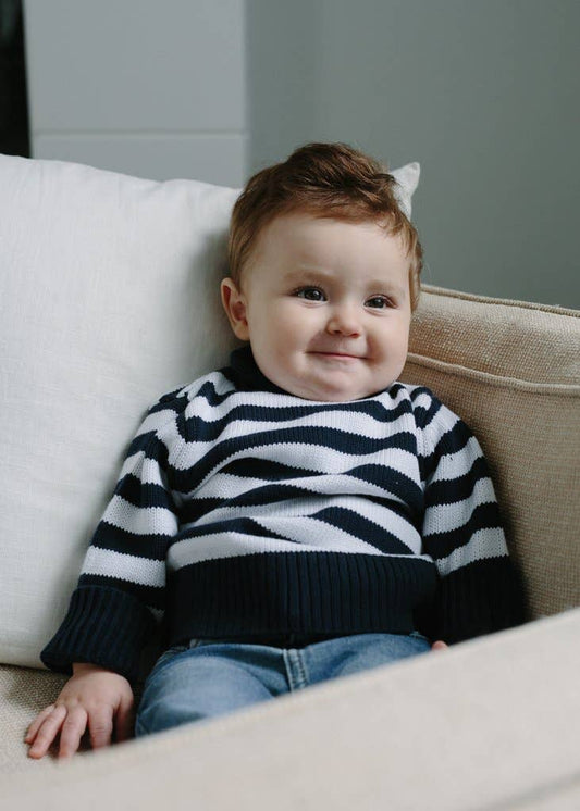 Striped Rollneck Sweater