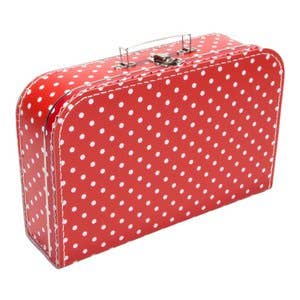 RED/WHITE DOT briefcase 35 cm