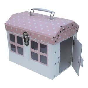 Pink Cottage suitcase OK 7233