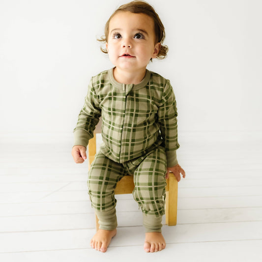 Organic 2-Way Zip Romper
