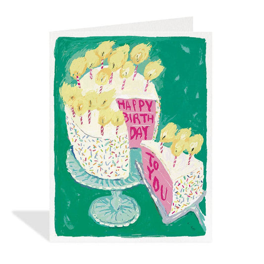 Cake Slice - Birthday Card