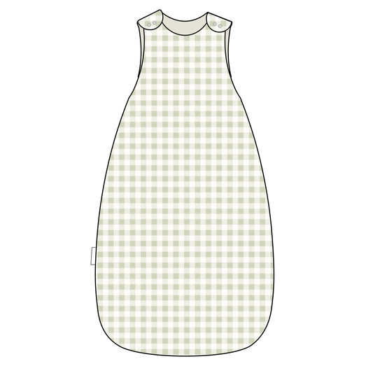 Muslin Wearable Blanket - Gingham