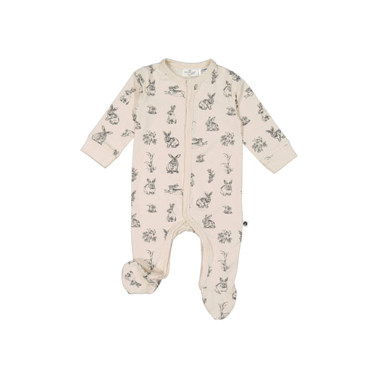 Essentials Baby Sleep Suit - Almond