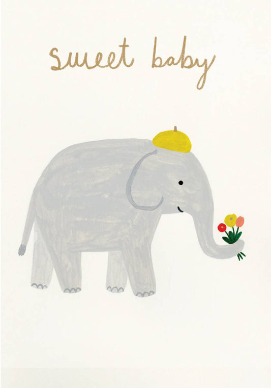 Sweet New Baby Elephant