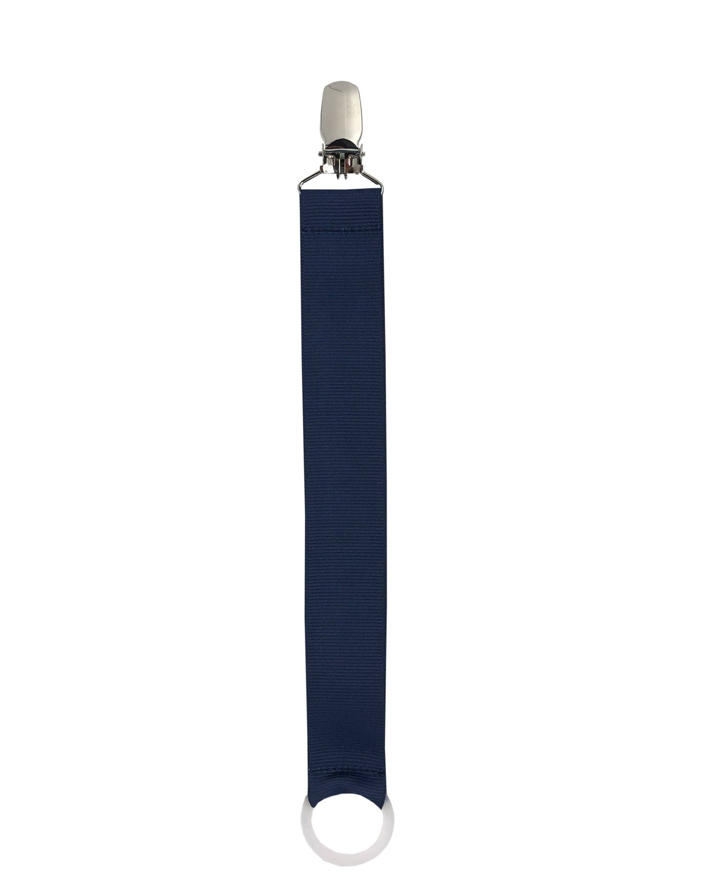 pacifier chain in navy blue plain
