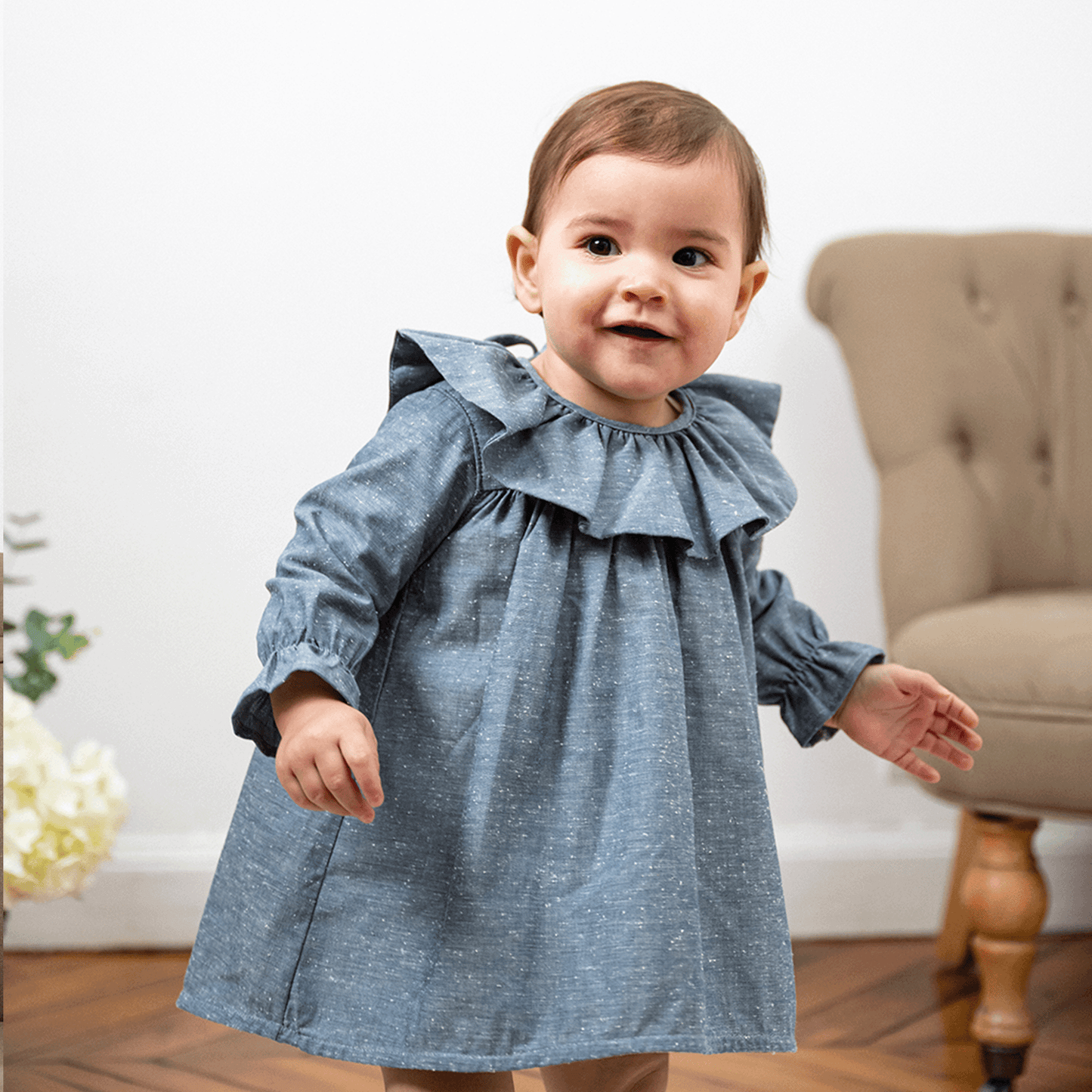 MARY blue dress