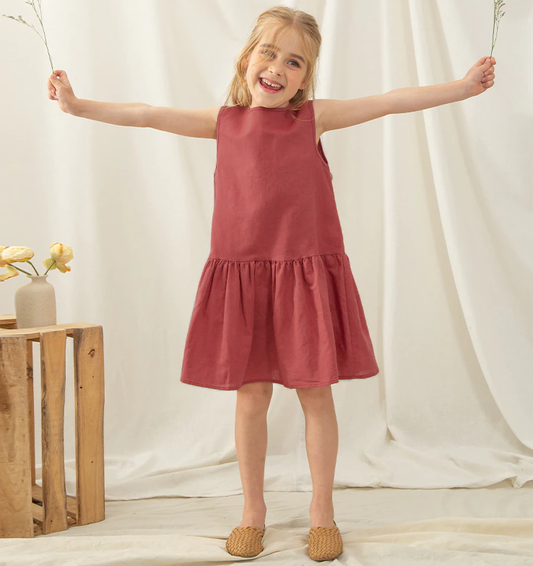 Annie & Charles® organic linen dress