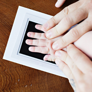 Annie&Charles® hand & footprint set