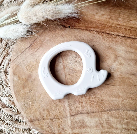 Elephant Teether - Beige
