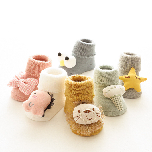 Annie & Charles® baby animal socks