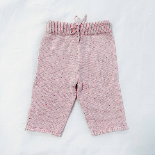 Charlie Knit Bottoms - Strawberry