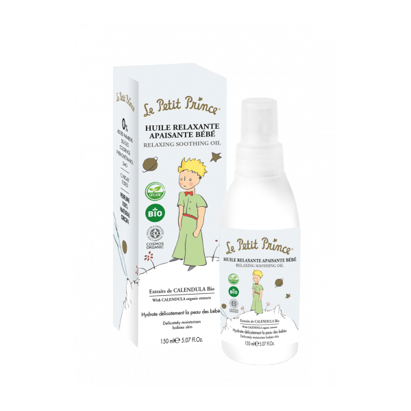 Organic baby soothing relaxing oil