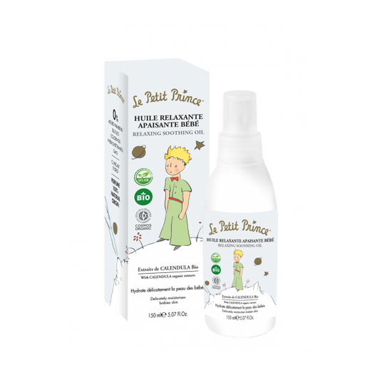 Organic baby soothing relaxing oil
