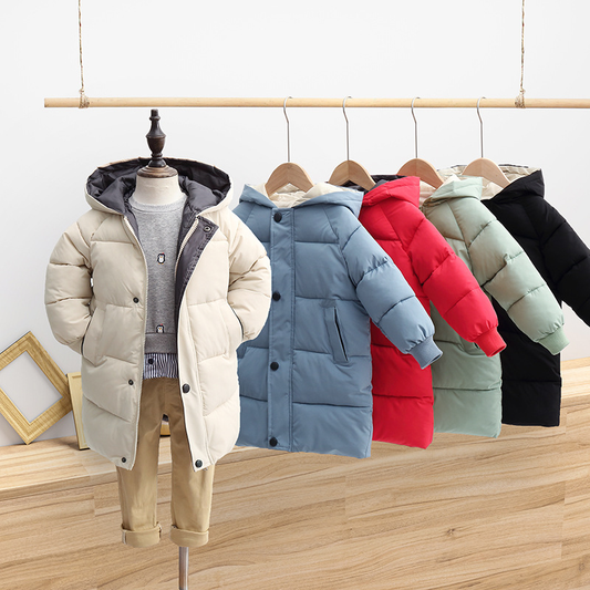 Annie & Charles® warm parka coat for kids