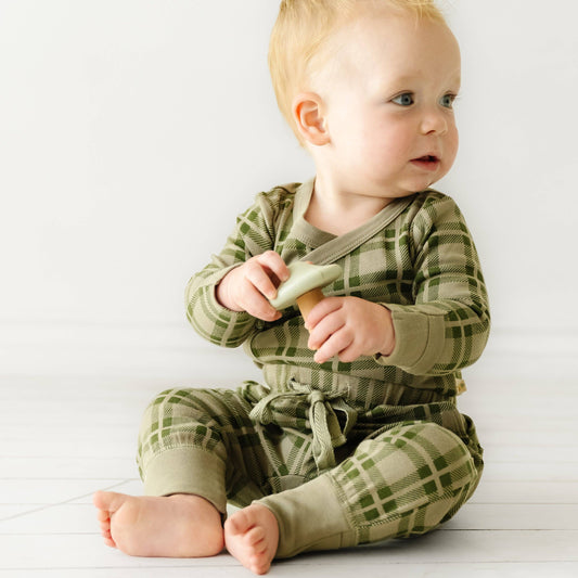 Organic Kimono Onesie & Pants Set