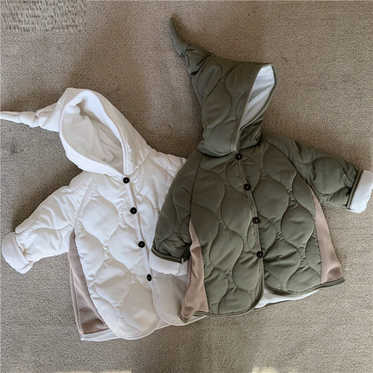 Annie & Charles® Jack fluffy quilted jacket with fleece