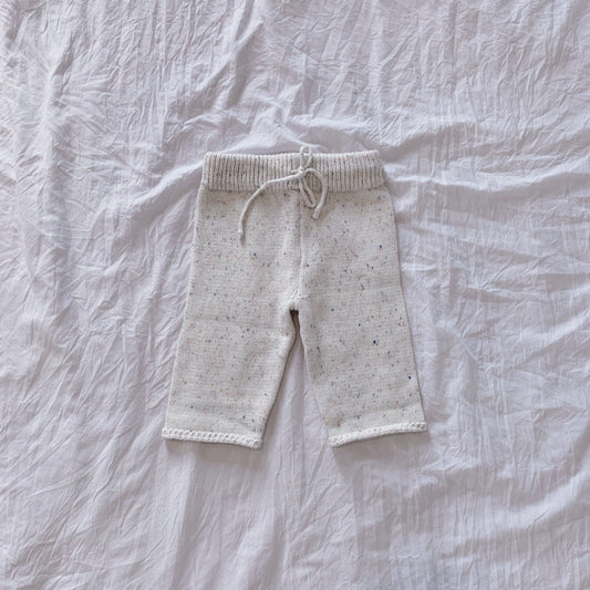 Charlie Knit Bottoms - Sugar