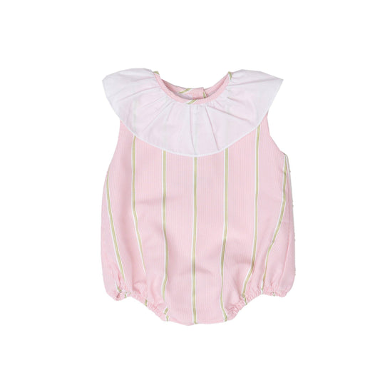 Tess Pink Striped Bubble
