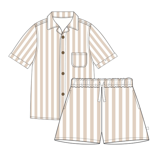 Organic Shirt & Shorts Set
