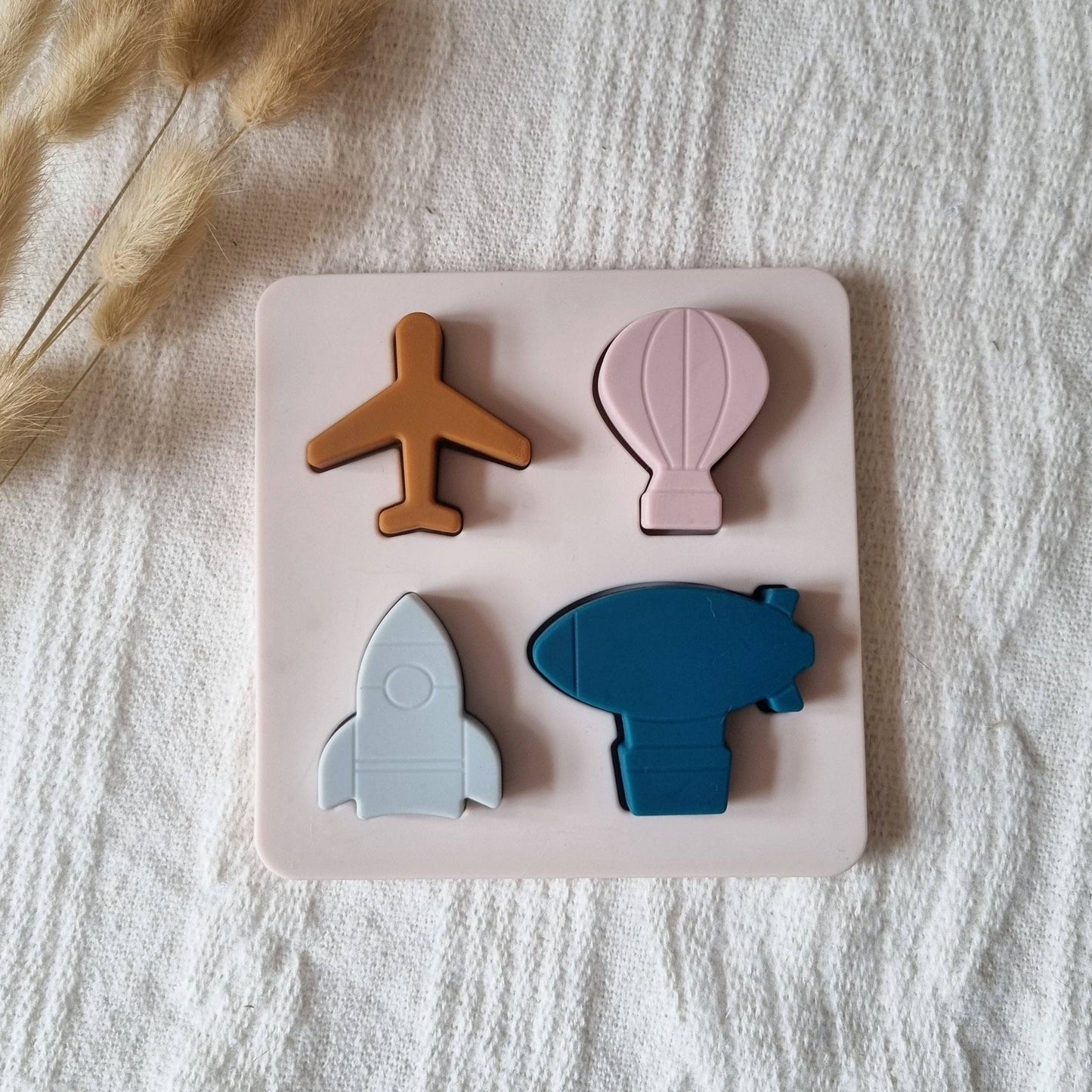 Silicone Puzzle Figures - Airplane